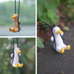 White Swinging Duck